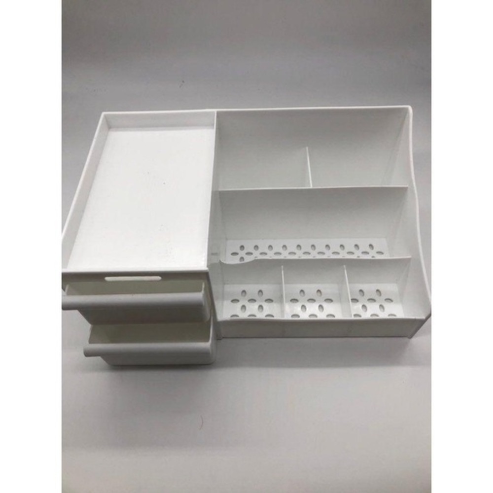 Plastic Cosmetic Multi-Compartment Storage Box for Small Items - Picture 4 of 6